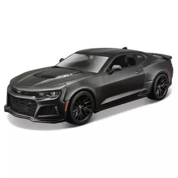 Машинка Maisto Die-Cast Chevrolet Camaro ZL1, с отвёрткой, 1:24, тёмно-цвет серый