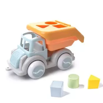 Машинка-сортер, с кубиками