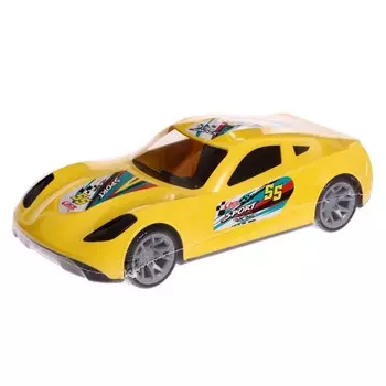 Машинка Turbo V-MAX, цвет жёлтый, 40 см