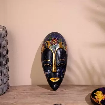 Маска "Абориген" дерево 20 см