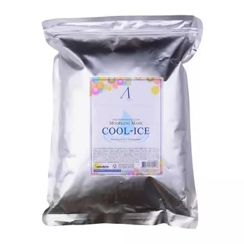 Маска альгинатная Anskin Cool-Ice Modeling Mask, успокаивающая, с охлаждающим эффектом, 1000 г