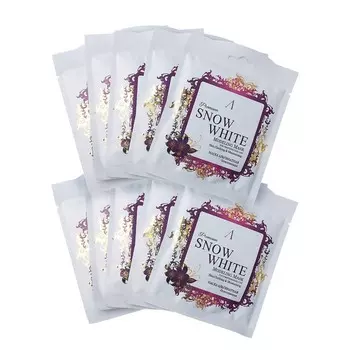 Маска альгинатная Anskin Snow White Modeling Mask, осветляющая, 25 г