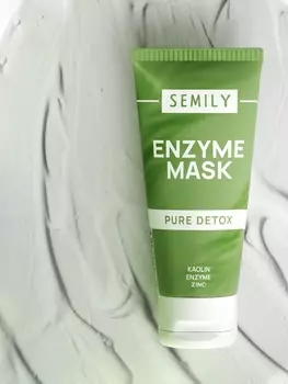 Маска энзимная для проблемной кожи лица Semily с глиной, 50 мл