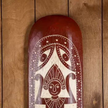 Маска дерево "Абориген" 100х3х18 см