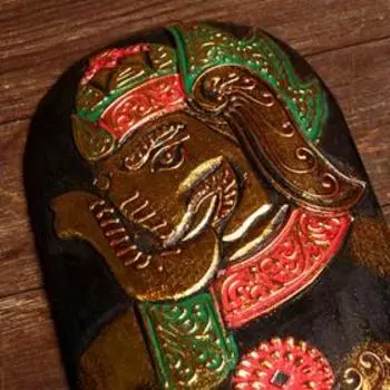 Маска «Абориген», 31250 см, дерево