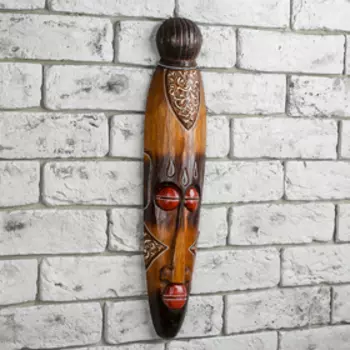 Маска дерево "Абориген" 50х11х5 см