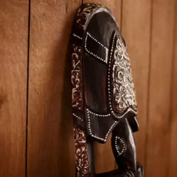 Маска «Абориген», 50145 см, дерево