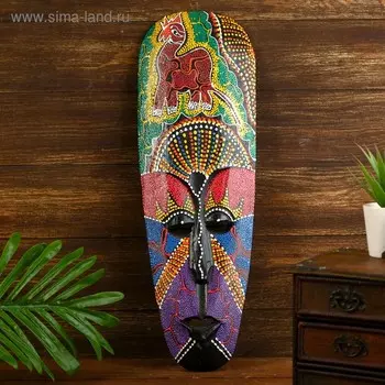 Маска дерево "Абориген жираф" 3х12х50 см