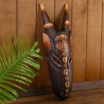 Маска дерево "Газель" 33 см