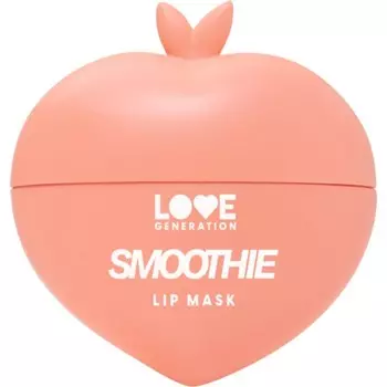 Маска для губ Love Generation Smoothies, увлажняющая, тон 01 прозрачно-розовый, 2 мл