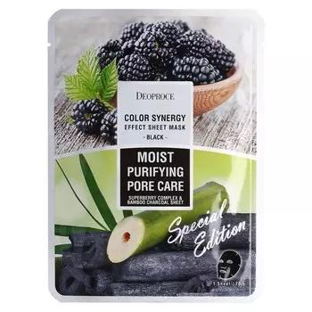 Маска для лица на тканевой основе DEOPROCE 20 гр