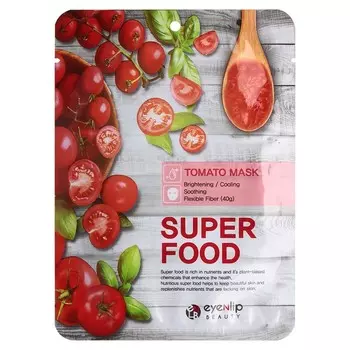 Маска для лица тканевая Eyenlip Super Food Tomato, 23 мл