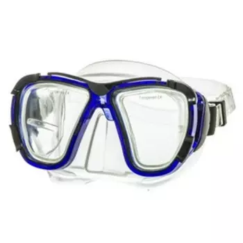 Маска для плавания Atemi 423, ПВХ, цвет синий