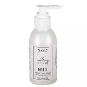 Маска для ухода за волосами Ollin Professional X-Plex, фиксирующая № 3, 100 мл