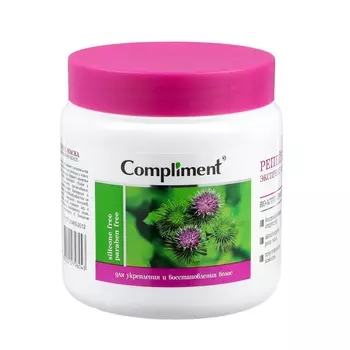 Маска для укрепления волос Compliment репейная, 500 мл