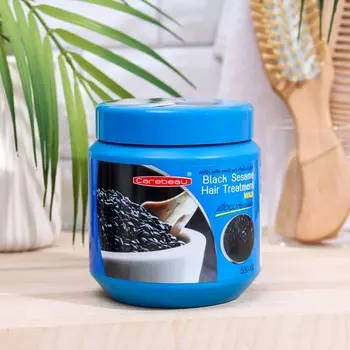 Маска для волос Carebeau чёрный кунжут, 500 мл