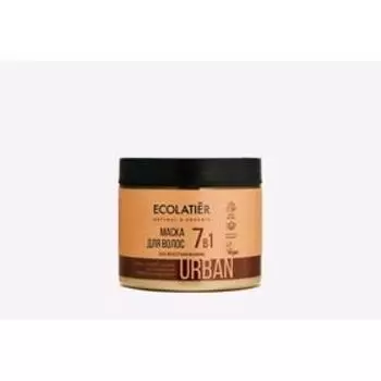 Маска для волос Ecolatier «SOS Восстановление» 7 в 1 какао & жожоба , 380 мл