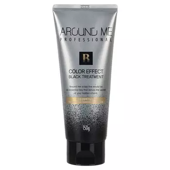 Маска для волос с эффектом окрашивания Around Me Color Effect Black Treatment