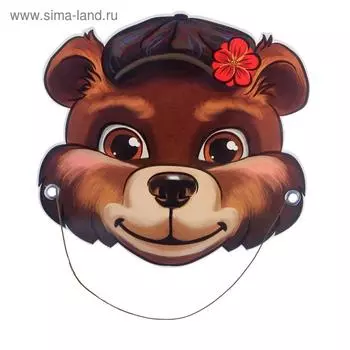 Маска из картона «Михаил Потапыч»