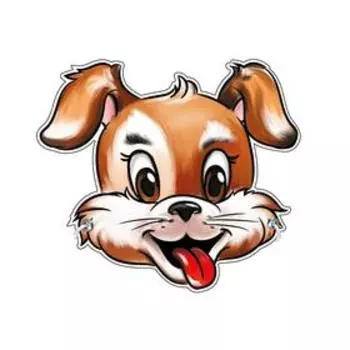 Маска из картона «Жучка»