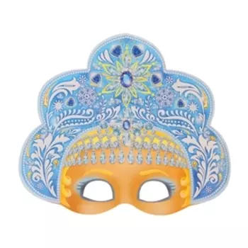 Маска карнавальная «Снегурочка»