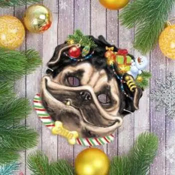 Маска карнавальная «Собака», виды МИКС