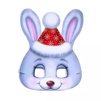 Маска "Кролик - 1" 25х24 см