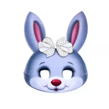 Маска "Кролик - 2" 25х24 см