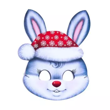 Маска "Кролик - 3" 25х24 см