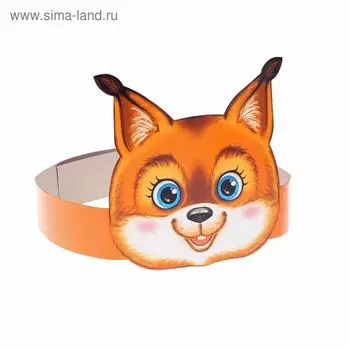 Маска на ободке «Белочка»
