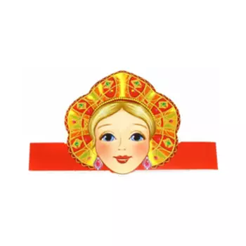 Маска-ободок «Царевна», уф-лак