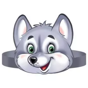 Маска-ободок «Волк»