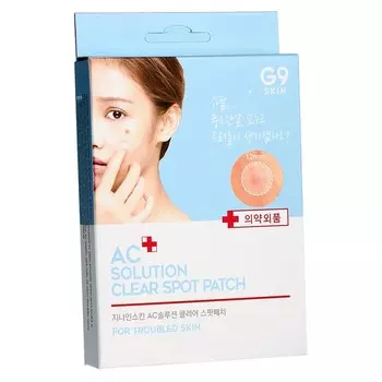 Маска-патч для проблемной кожи G9SKIN AC SOLUTION ACNE CLEAR SPOT PATCH