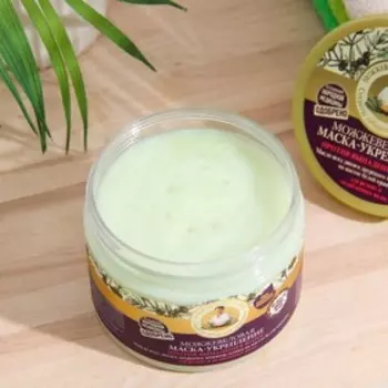 Маска против выпадения волос Рецепты бабушки Агафьи можжевеловая, укрепляющая, 300 мл