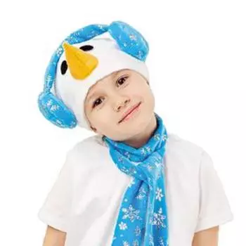 Маска «Снеговик», плюш