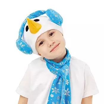 Маска «Снеговик», плюш