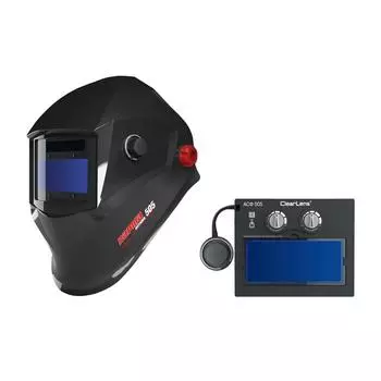 Маска сварочная "Парма" ОПТИМА-505, 89х39 мм, DIN3/9-13, MMA, MIG/MAG, TIG