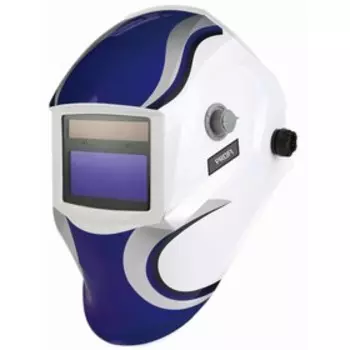 Маска сварщика OPTIMA PROFI BLUE, хамелеон, внешняя регулировка, DIN 9-13, True Сolor, Li