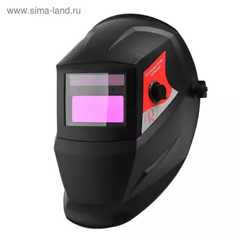 Маска сварщика Ресанта МС-3, хамелеон, 9-13 DIN, 92х42 мм, батарея CR2450(3В)