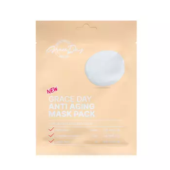 Маска тканевая для лица Grace Day, анти-возрастная, 27 мл