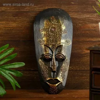 Маска "Узоры" дерево 3х12х30 см