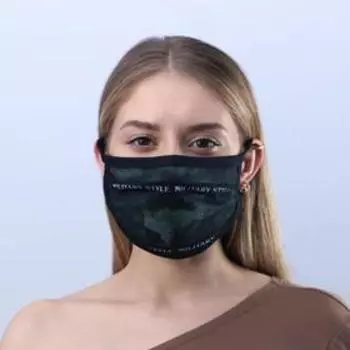 Маска защитная текстильная MILITARY STYLE, многоразовая