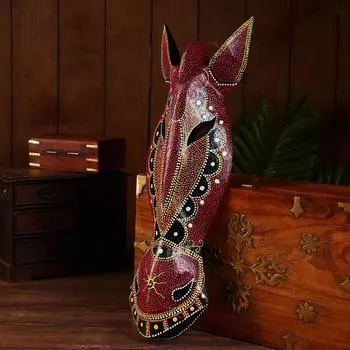 Маска "Зебра" дерево 50х15х7 см