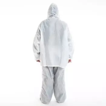 Маскхалат, тонкий, белый