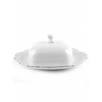 Маслёнка Cmielow Rococo «Отводка платина»