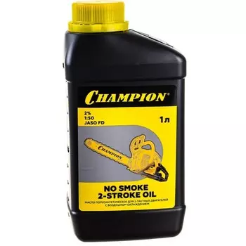 Масло CHAMPION 952830, для двухтактных двигателей, п/синт., JASO FD, 1 л