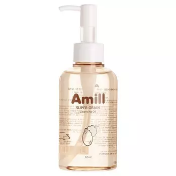 Масло для лица Amill Super Grain Cleansing Oil, очищающее с зерновыми экстрактами, 125 мл