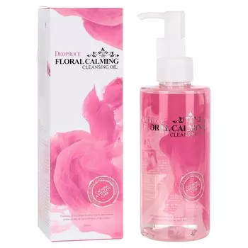 Масло для лица очищающее на основе цветочных экстрактов