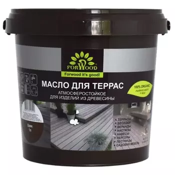 Масло для террас орех 1 л