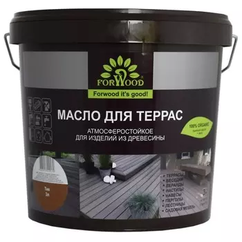 Масло для террас тик 3 л